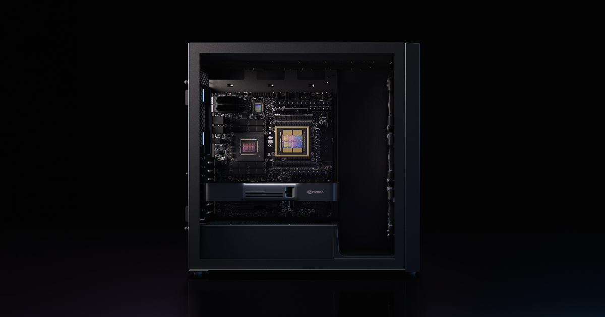 NVIDIA DGX Station GB300 — oficjalny widok produktu