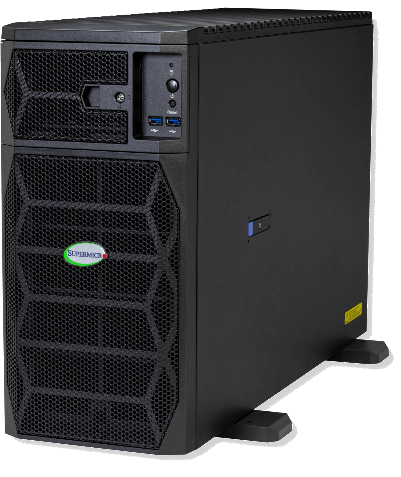 Supermicro Super AI Station — Bok prawy