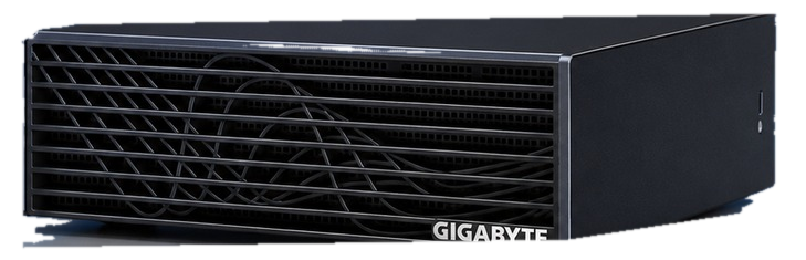 Gigabyte AI TOP ATOM — widok na wprost